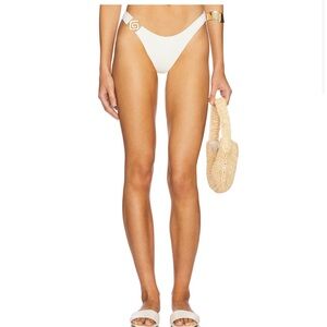 L*Space White Bikini Bottom